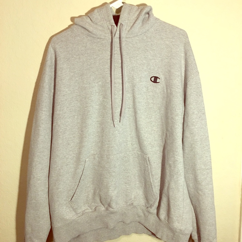Champion Hoodie Grey